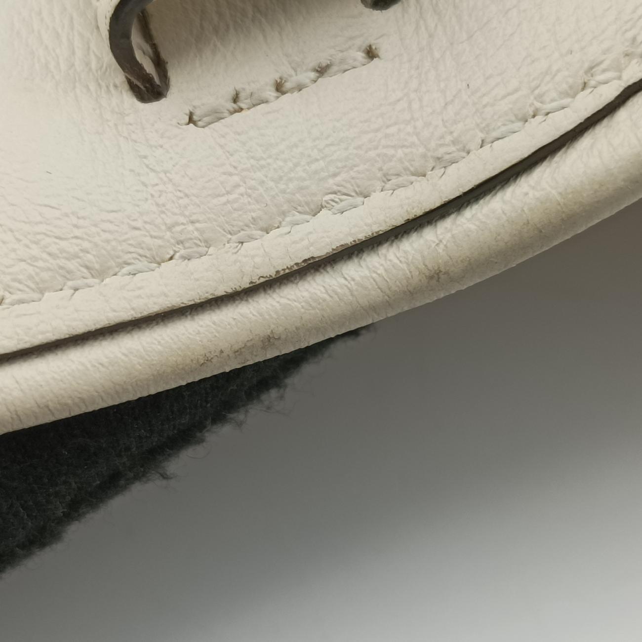 Blondie Chain White Leather 699268 E038550687ブロンディ チェーン ホワイト レザー 699268 E038550687