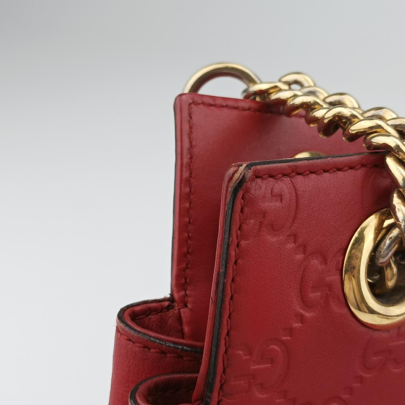 Guccissima Red Leather 453773 E020808205グッチシマ レッド レザー 453773 E020808205