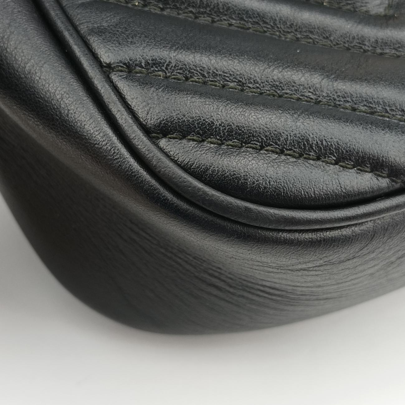 GG Marmont Black Leather 447632 F027243902GGマーモント ブラック レザー 447632 F027243902