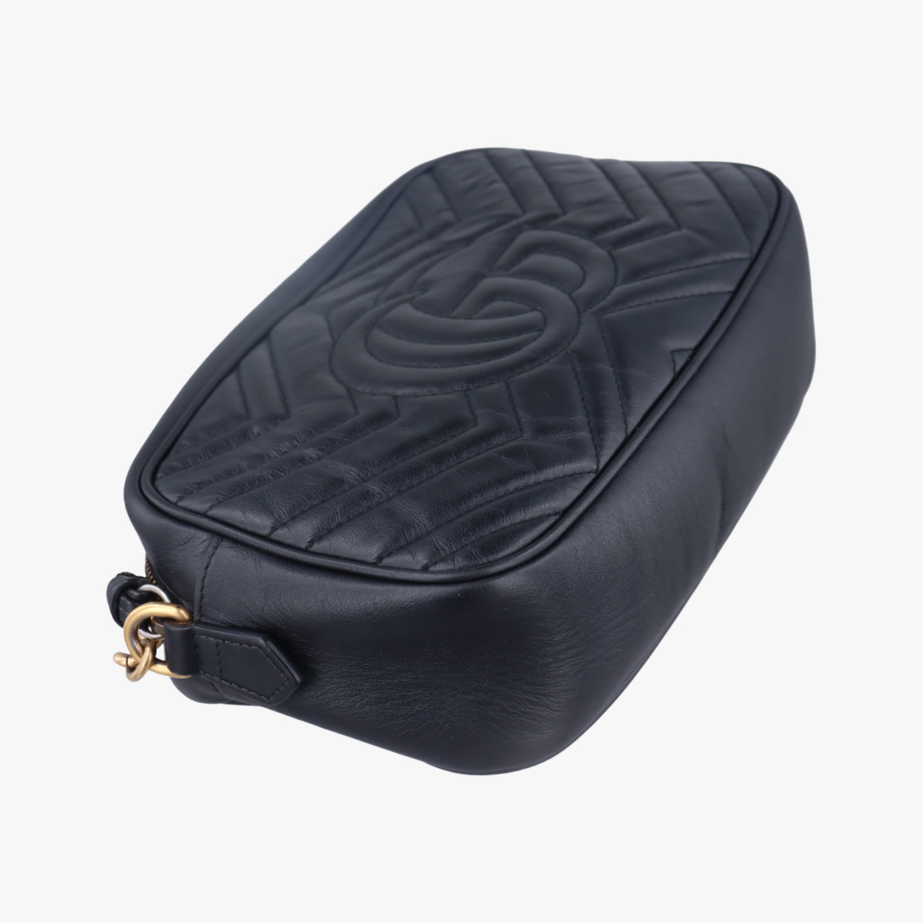 GG Marmont Black Leather 447632 F027243902GGマーモント ブラック レザー 447632 F027243902