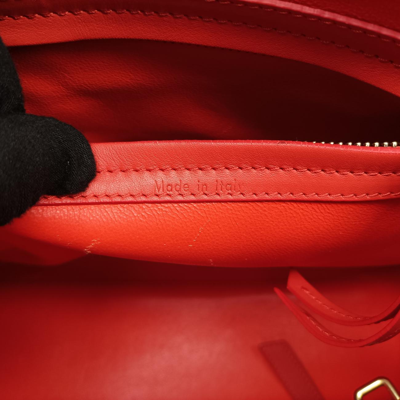 Luggage Small Square Phantom Orange suede S-CU-1102ラゲージスモールスクエアファントム オレンジ スエード S-CU-1102