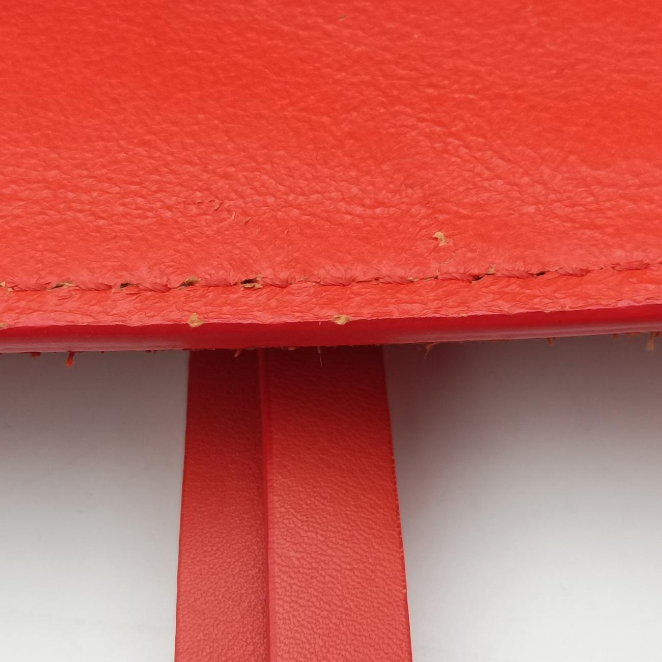 Luggage Small Square Phantom Orange suede S-CU-1102ラゲージスモールスクエアファントム オレンジ スエード S-CU-1102