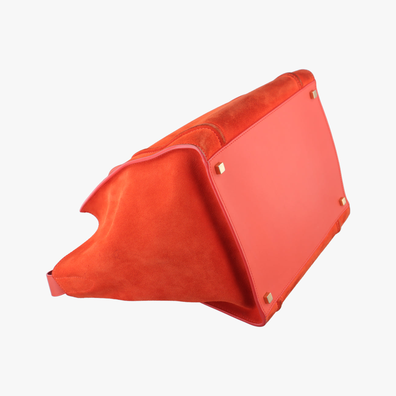 Luggage Small Square Phantom Orange suede S-CU-1102ラゲージスモールスクエアファントム オレンジ スエード S-CU-1102