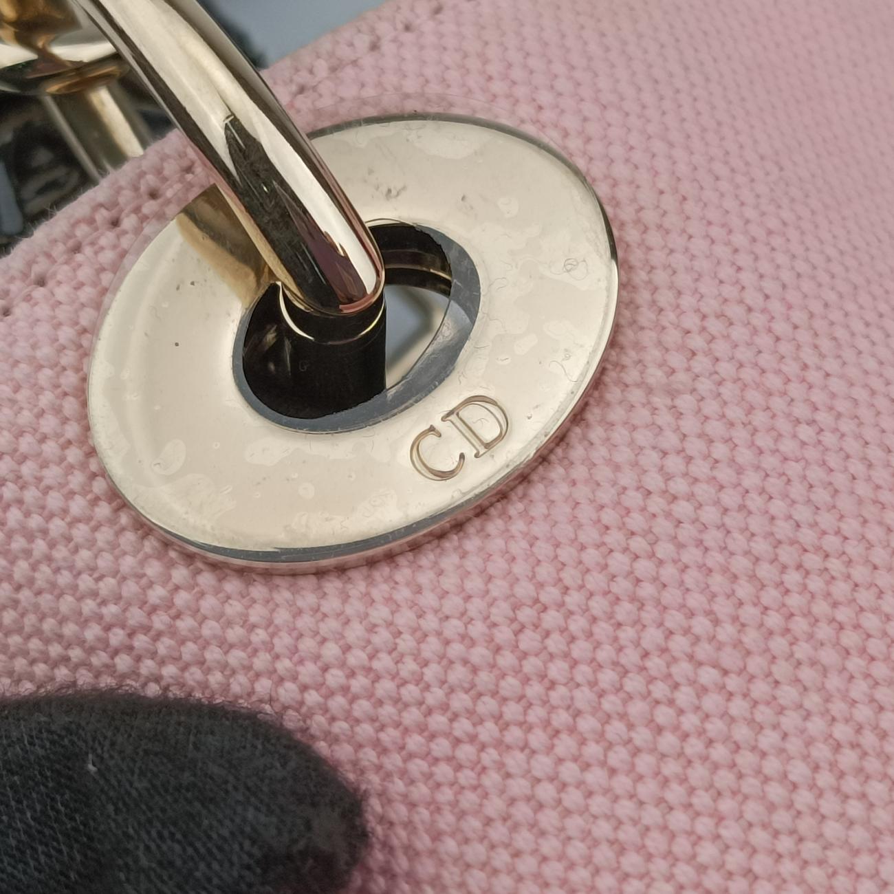 Diorissimo Pink×multicolor Canvas 01-RU-1114ディオリッシモ ピンク×マルチカラー キャンバス 01-RU-1114