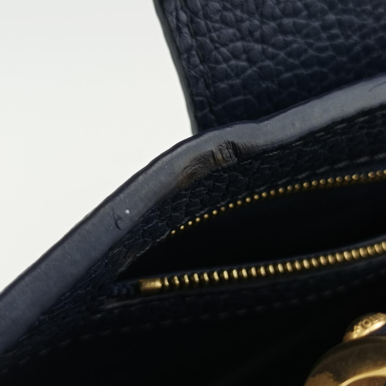 Capucines MM navy leather M43934 AH0129カプシーヌMM ネイビー レザー M43934 AH0129