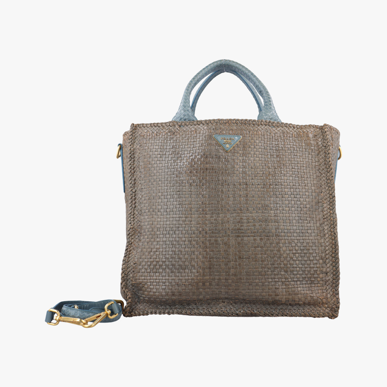 MADRAS Beige×blue Leather 204マドラス ベージュ×ブルー レザー 204