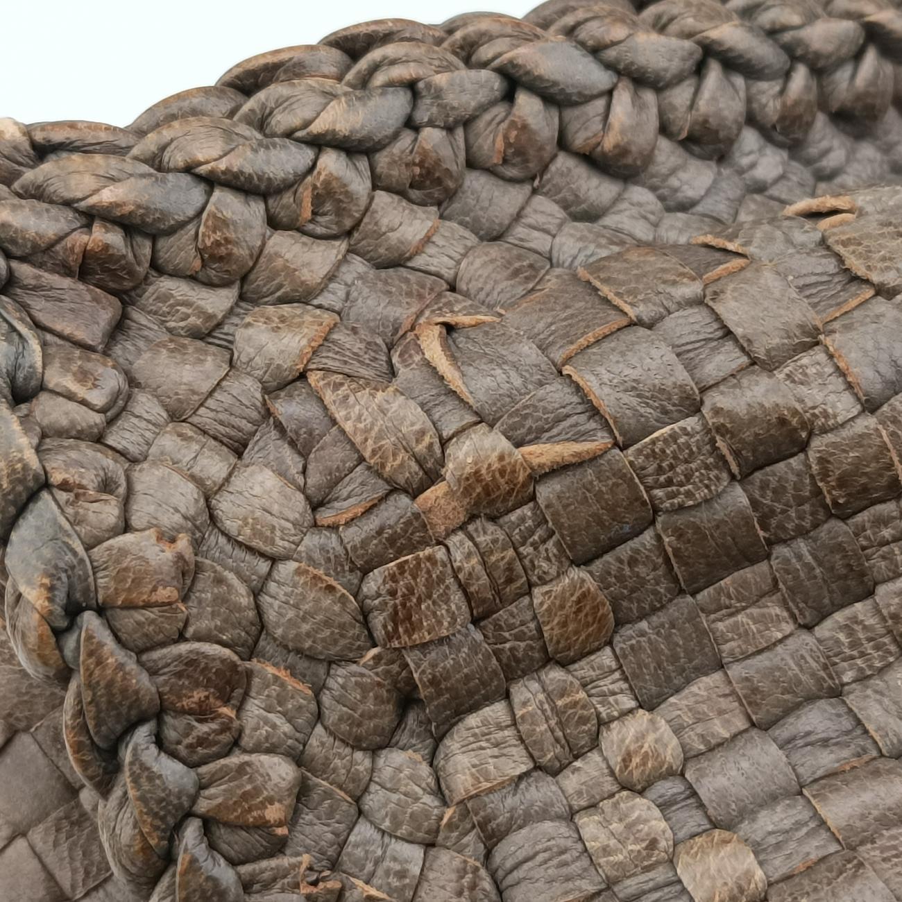 MADRAS Beige×blue Leather 204マドラス ベージュ×ブルー レザー 204