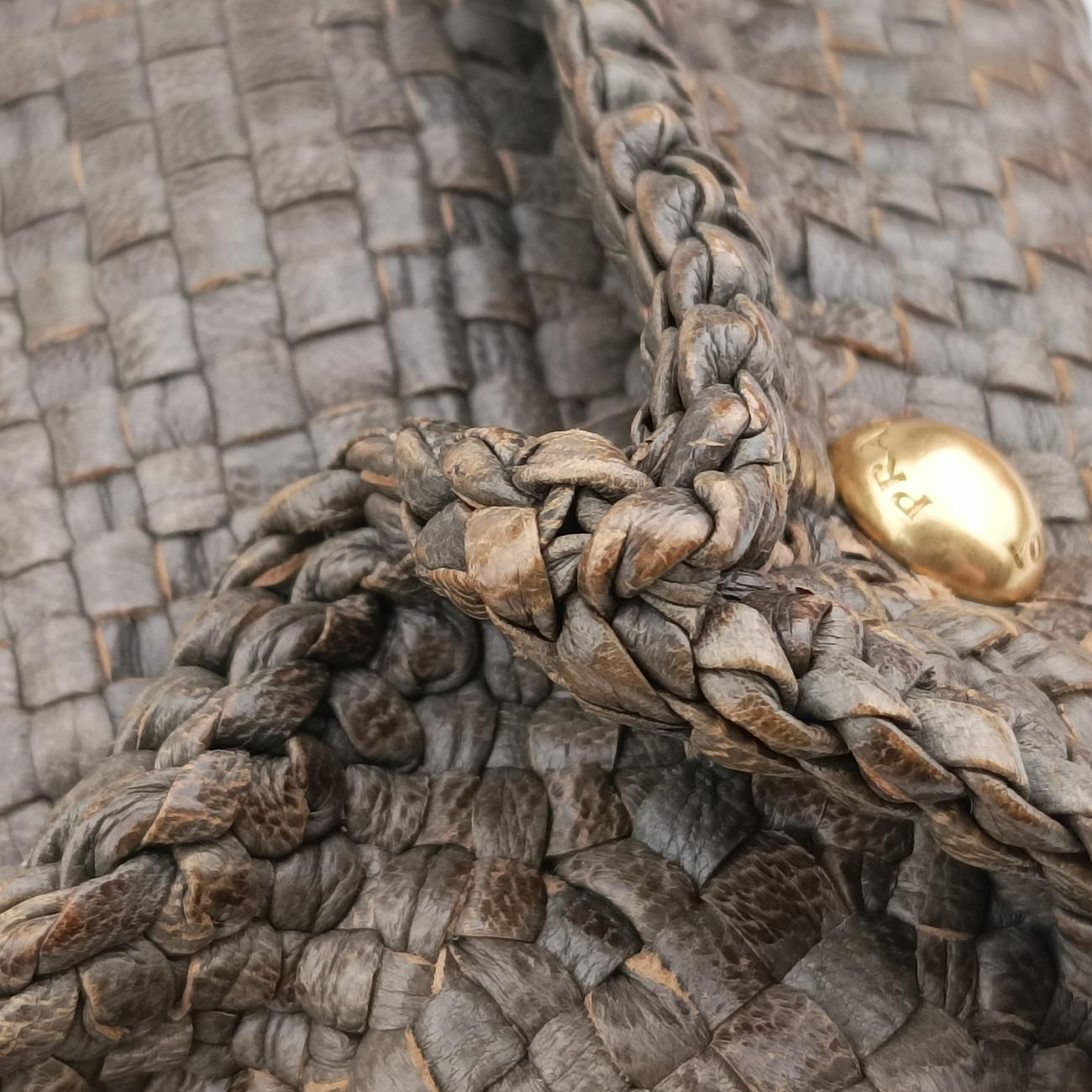 MADRAS Beige×blue Leather 204マドラス ベージュ×ブルー レザー 204