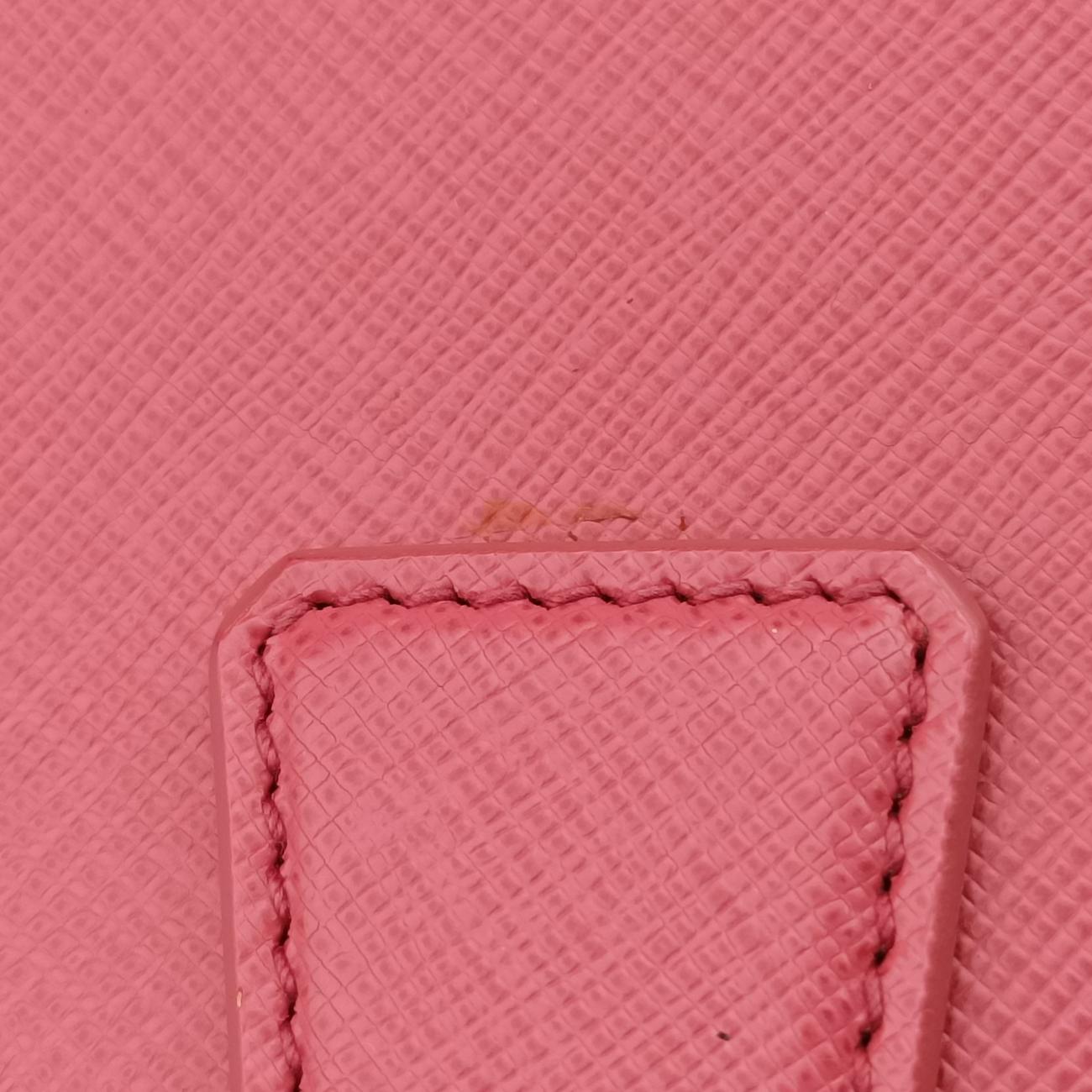 Galleria Pink SAFFIANO Leather BN1874 100ガレリア ピンク サフィアーノレザー BN1874 100