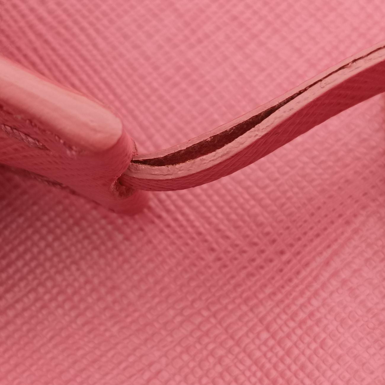 Galleria Pink SAFFIANO Leather BN1874 100ガレリア ピンク サフィアーノレザー BN1874 100