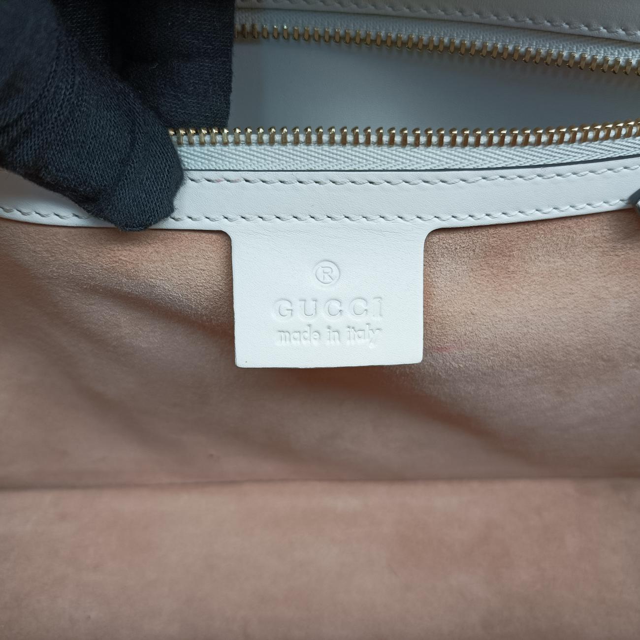 Sylvie Ivory× navy × red Leather 421882 G020605529シルヴィ アイボリー×ネイビー×レッド レザー 421882 G020605529