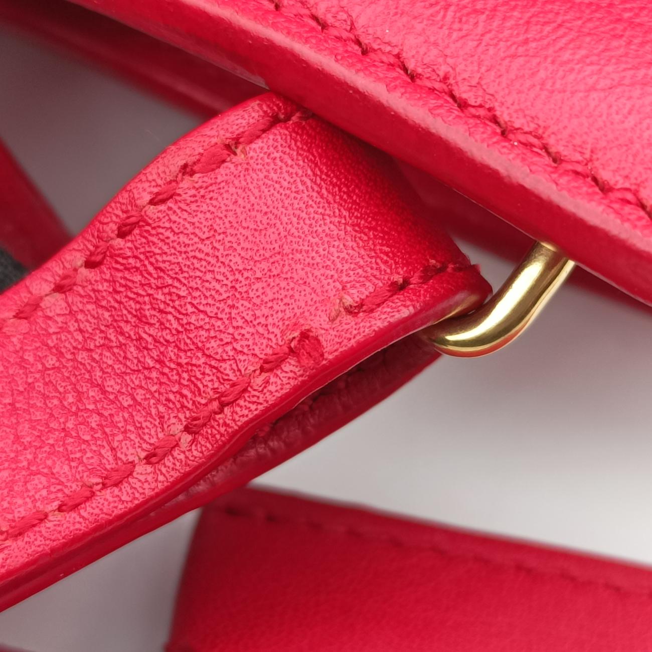 Y Ligne Petit Cabas Red Leather 311210 311210.528258Yライン プチカバス レッド レザー 311210 311210.528258