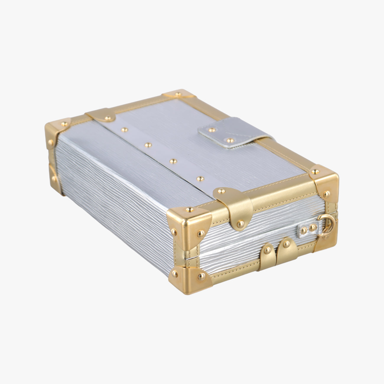 PETITE MALLE silver x gold Epi M54653 PL1117プティットマル シルバーｘゴールド エピ M54653 PL1117