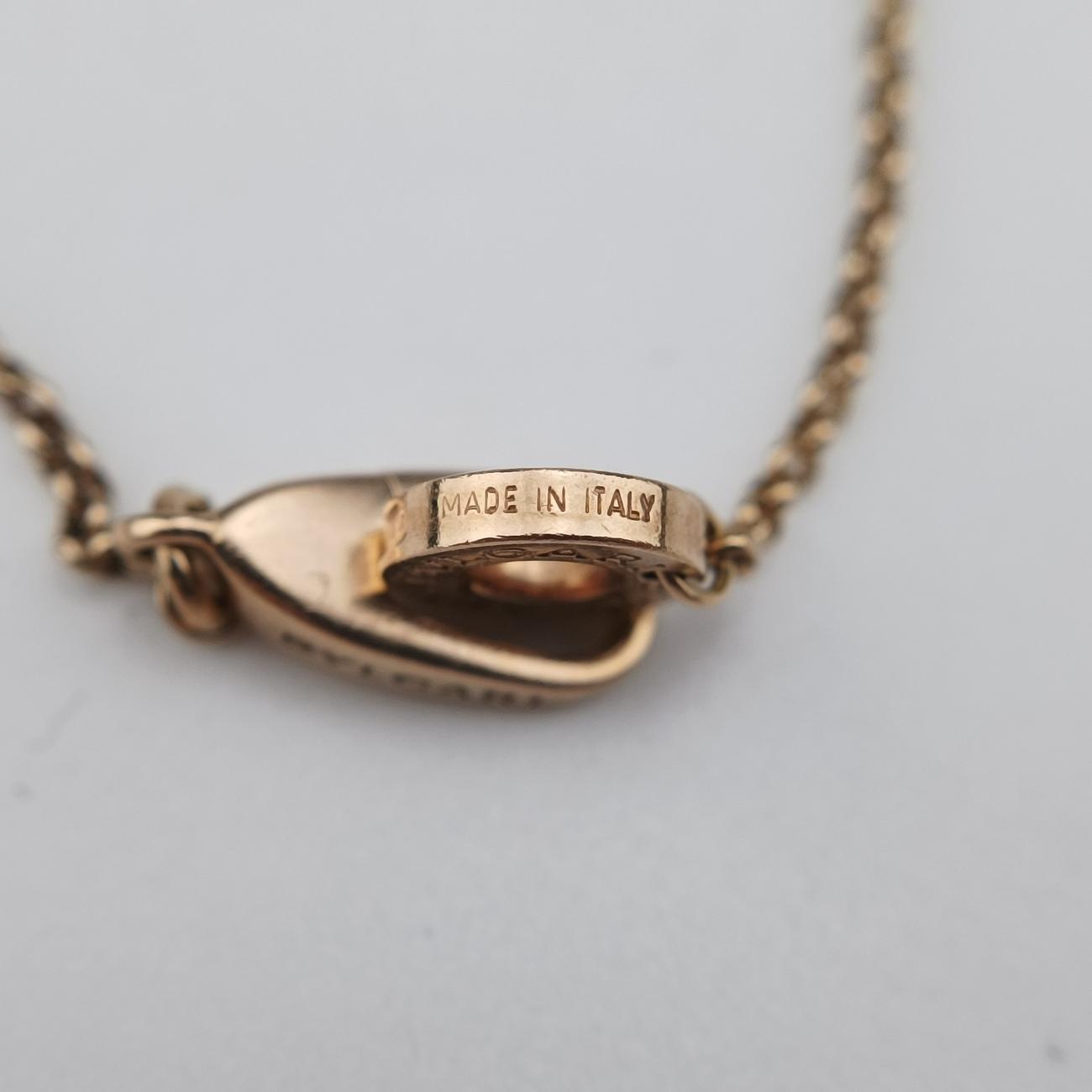 BVLGARI BVLGARI White Shell White×golden AU750 350549 ENCXE7ブルガリ ブルガリ ホワイト シェル ホワイト×ゴールド AU750 350549 ENCXE7