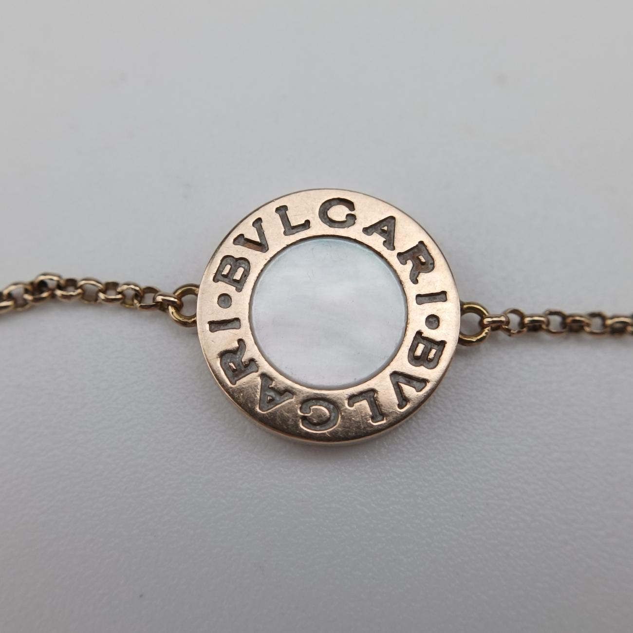 BVLGARI BVLGARI White Shell White×golden AU750 350549 ENCXE7ブルガリ ブルガリ ホワイト シェル ホワイト×ゴールド AU750 350549 ENCXE7