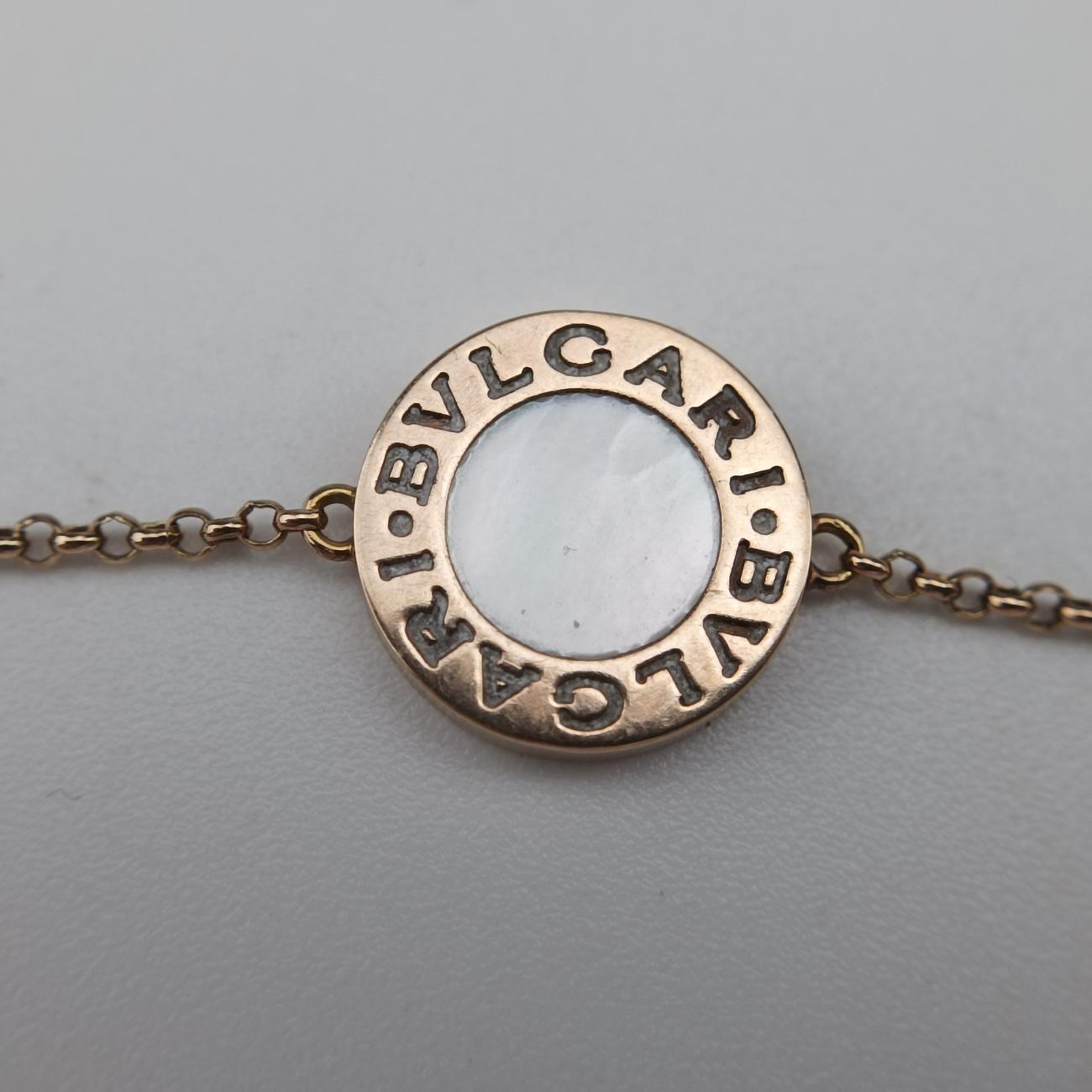 BVLGARI BVLGARI White Shell White×golden AU750 350549 ENCXE7ブルガリ ブルガリ ホワイト シェル ホワイト×ゴールド AU750 350549 ENCXE7