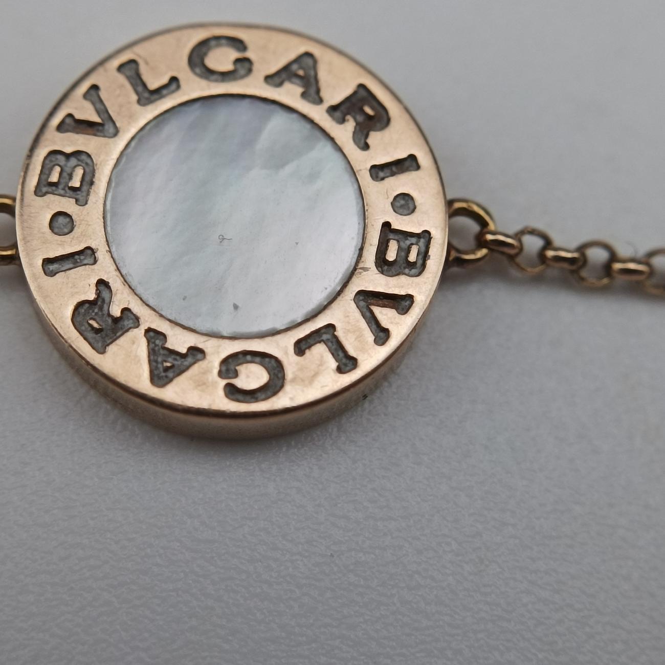 BVLGARI BVLGARI White Shell White×golden AU750 350549 ENCXE7ブルガリ ブルガリ ホワイト シェル ホワイト×ゴールド AU750 350549 ENCXE7