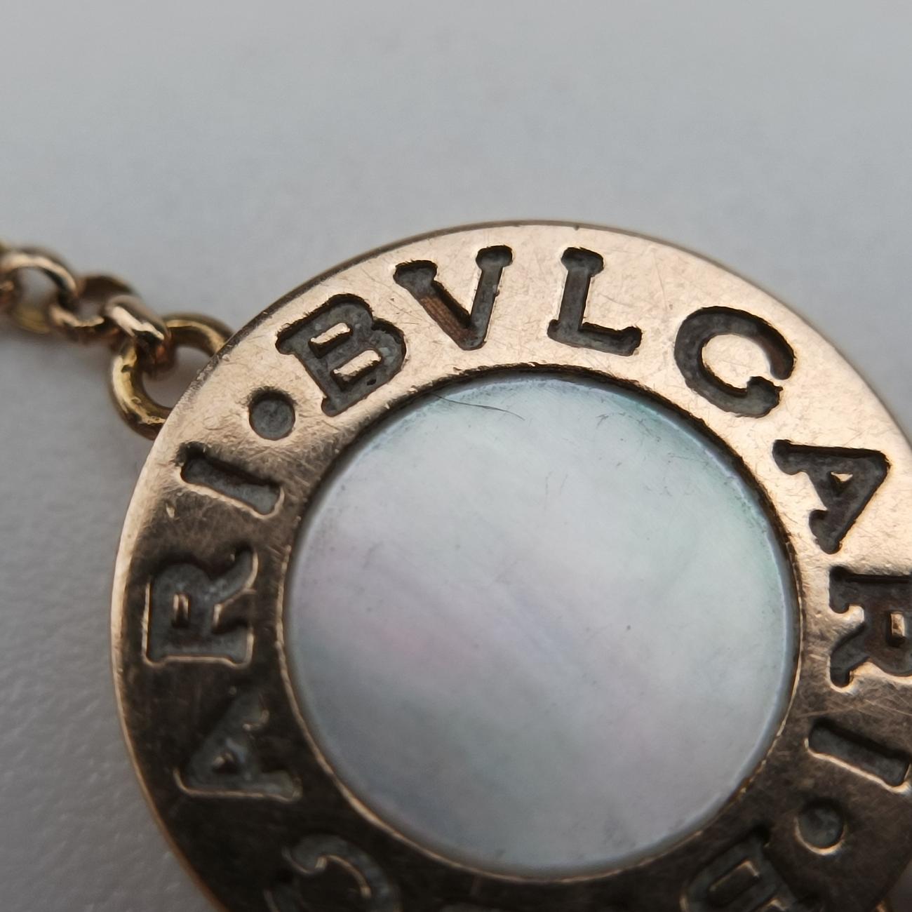 BVLGARI BVLGARI White Shell White×golden AU750 350549 ENCXE7ブルガリ ブルガリ ホワイト シェル ホワイト×ゴールド AU750 350549 ENCXE7