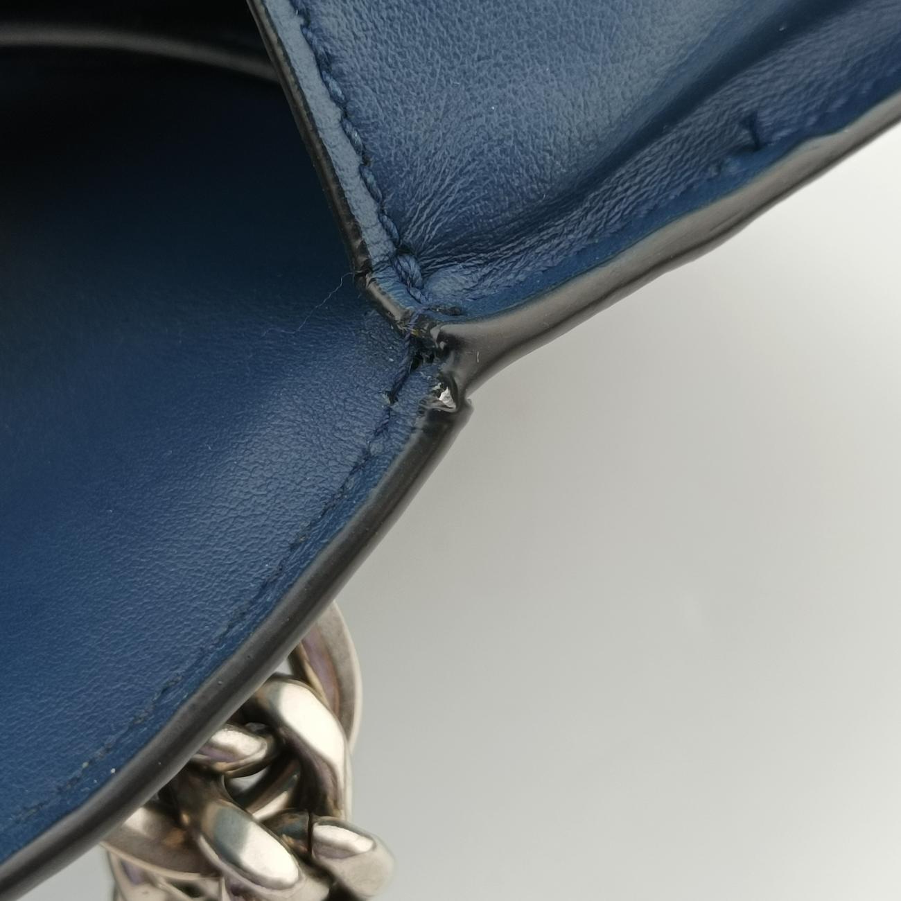 Monochrome Robot blue×Multicolour SAFFIANO Leather 1BD127 7/Dモノクローム ロボット ブルー×マルチカラー サフィアーノレザー 1BD127 7/D