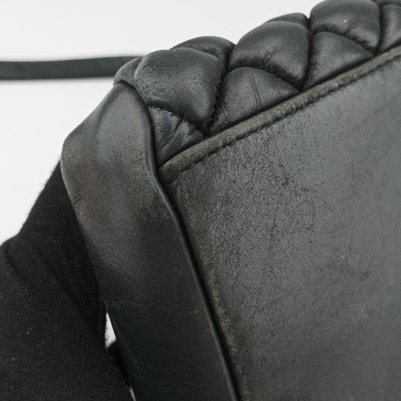 Mademoiselle Bowling Black Leather A67384 17095006マドモアゼル ボーリング ブラック レザー A67384 17095006