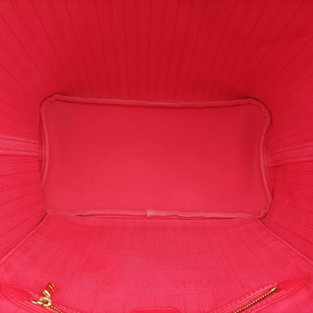 NEVERFULL MM Totem brown x Flamingo Monogram Canvas M41663 CA3175  CA4135ネヴァーフルMM モノグラム/ブラウン系xフラミンゴ モノグラムキャンバス M41663 CA3175  CA4135