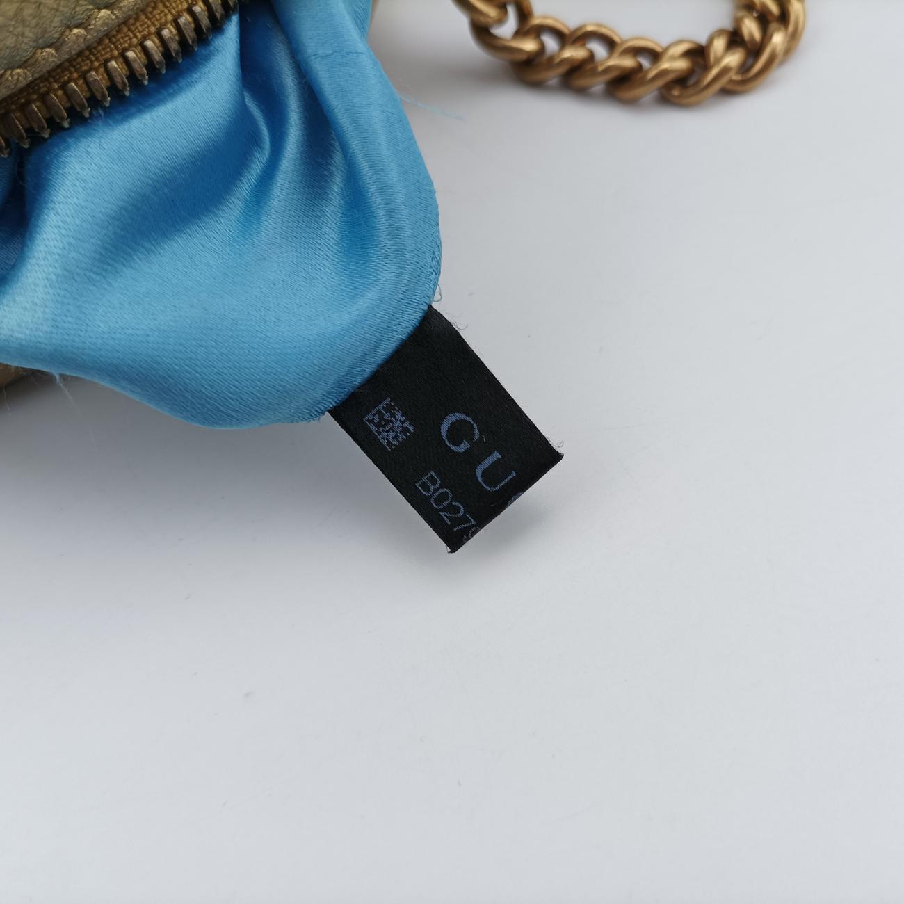 GG Marmont Pink×golden Leather 550154 B027960038GGマーモント ピンク×ゴールド レザー 550154 B027960038