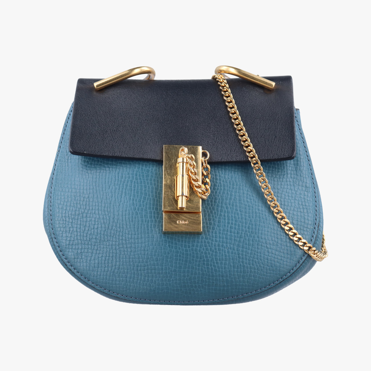 DREW Blue×Navy Leather 02-16-50-65ドリュー ブルー×ネイビー レザー 02-16-50-65