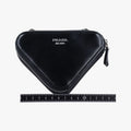 Triangle Crystal Black Leather 1NR015 234トライアングル ブラック レザー 1NR015 234