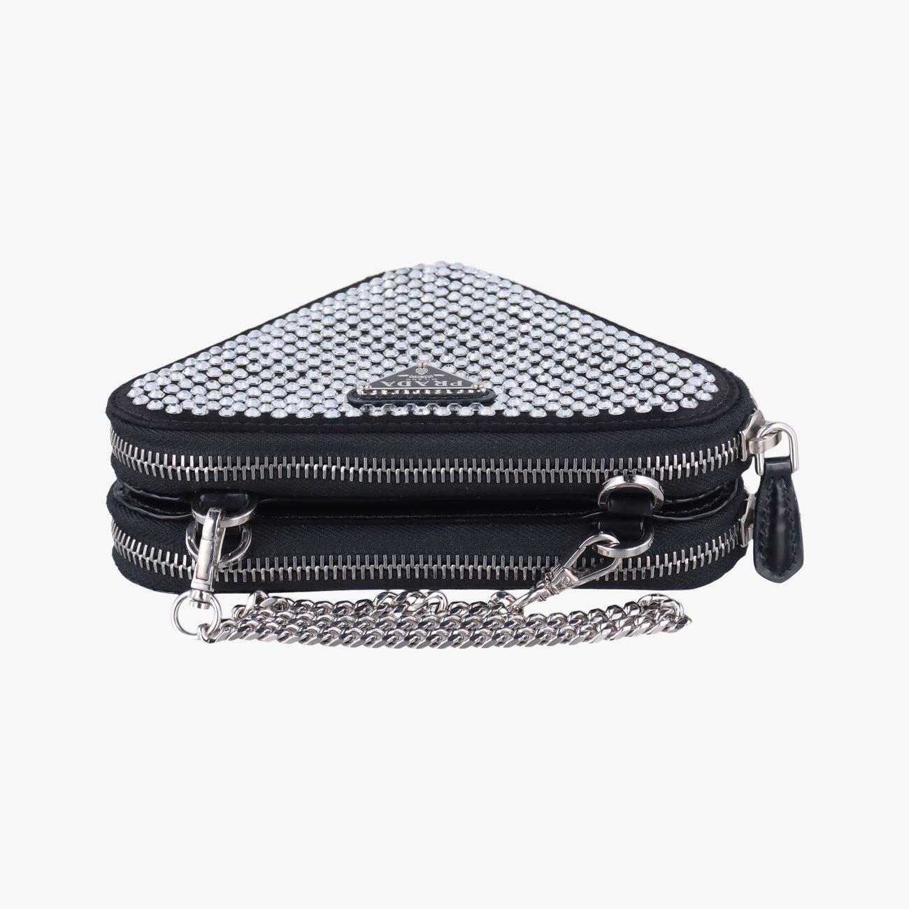 Triangle Crystal Black Leather 1NR015 234トライアングル ブラック レザー 1NR015 234