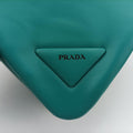 Padded Nappa triangle Green Leather 1BA315 7/Dパデッド ナッパ トライアングル グリーン レザー 1BA315 7/D