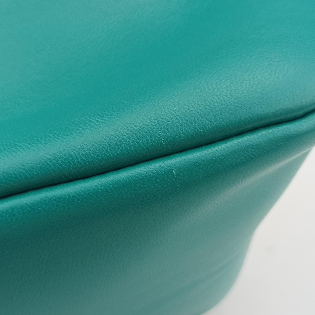 Padded Nappa triangle Green Leather 1BA315 7/Dパデッド ナッパ トライアングル グリーン レザー 1BA315 7/D