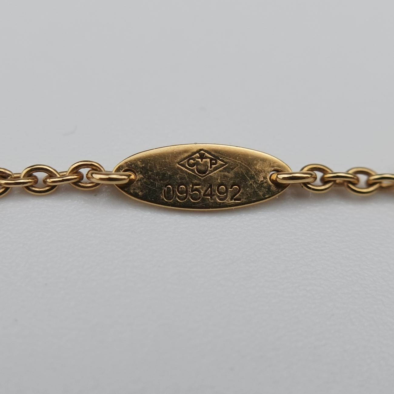 Rose des Vents medallion　 Golden×Blue AU750 095492ローズデヴァン メダリオン ゴールド×ブルー AU750 095492