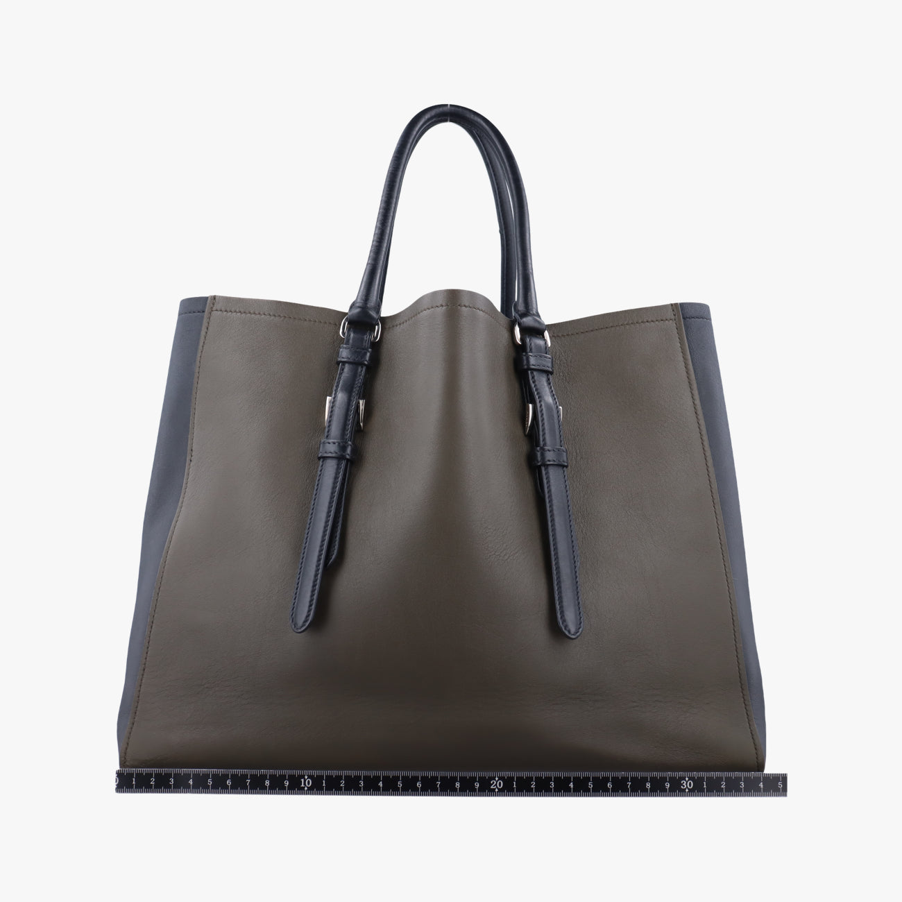 Prada City Calf Double Green×Black Leather 239/Eプラダ シティ カーフ ダブル グリーン×ブラック レザー 239/E