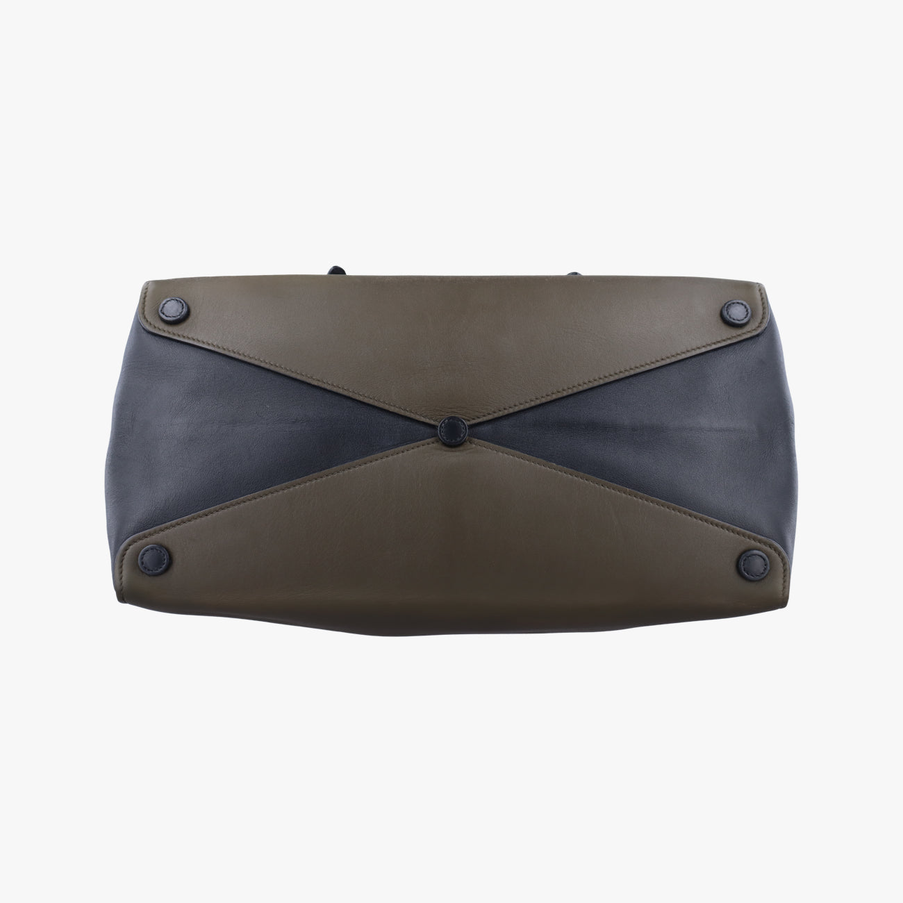 Prada City Calf Double Green×Black Leather 239/Eプラダ シティ カーフ ダブル グリーン×ブラック レザー 239/E