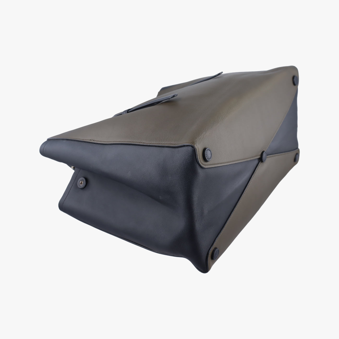 Prada City Calf Double Green×Black Leather 239/Eプラダ シティ カーフ ダブル グリーン×ブラック レザー 239/E