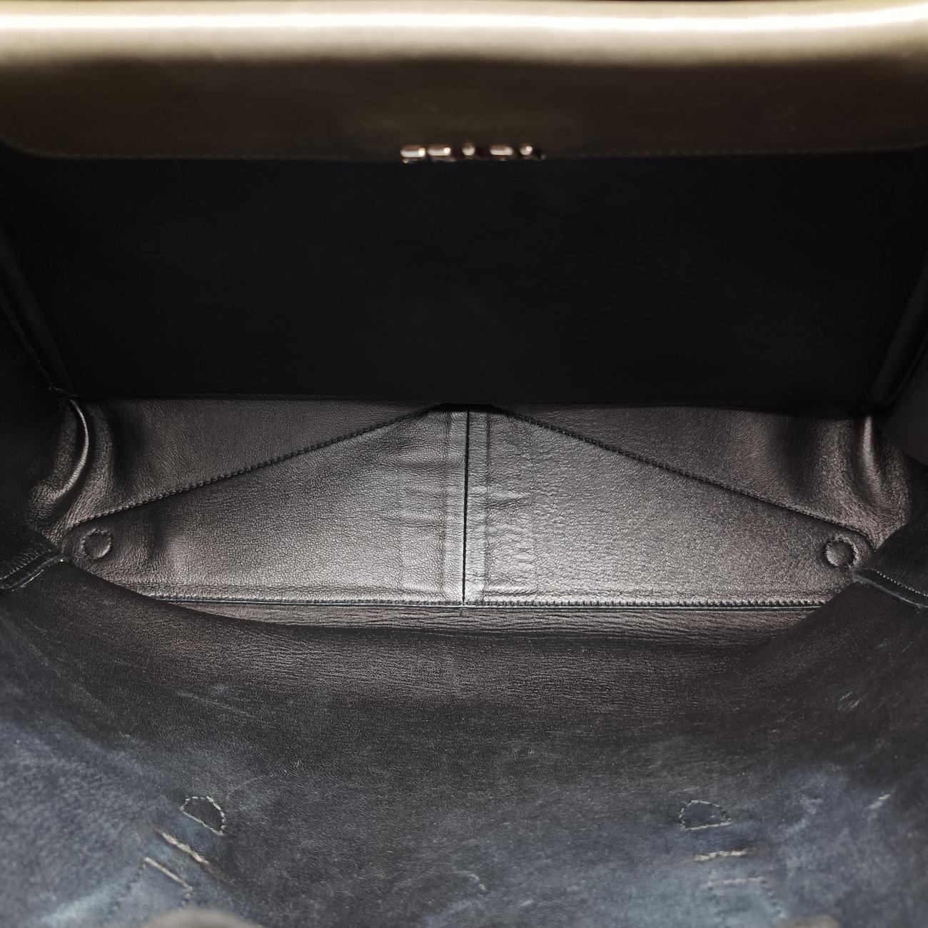 Prada City Calf Double Green×Black Leather 239/Eプラダ シティ カーフ ダブル グリーン×ブラック レザー 239/E