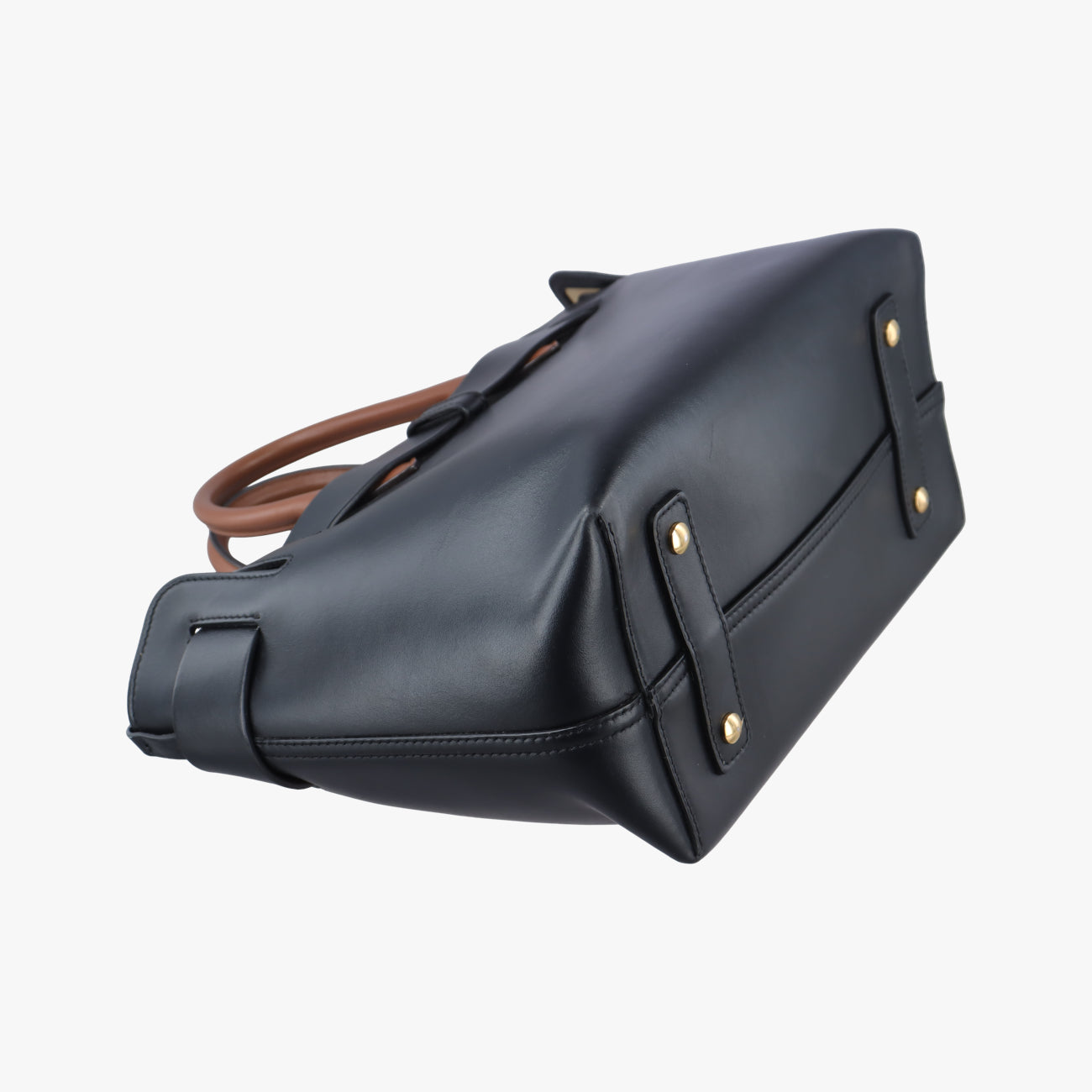 studded belt Black leather BMPPAN1301スタッズベルト ブラック レザー BMPPAN1301