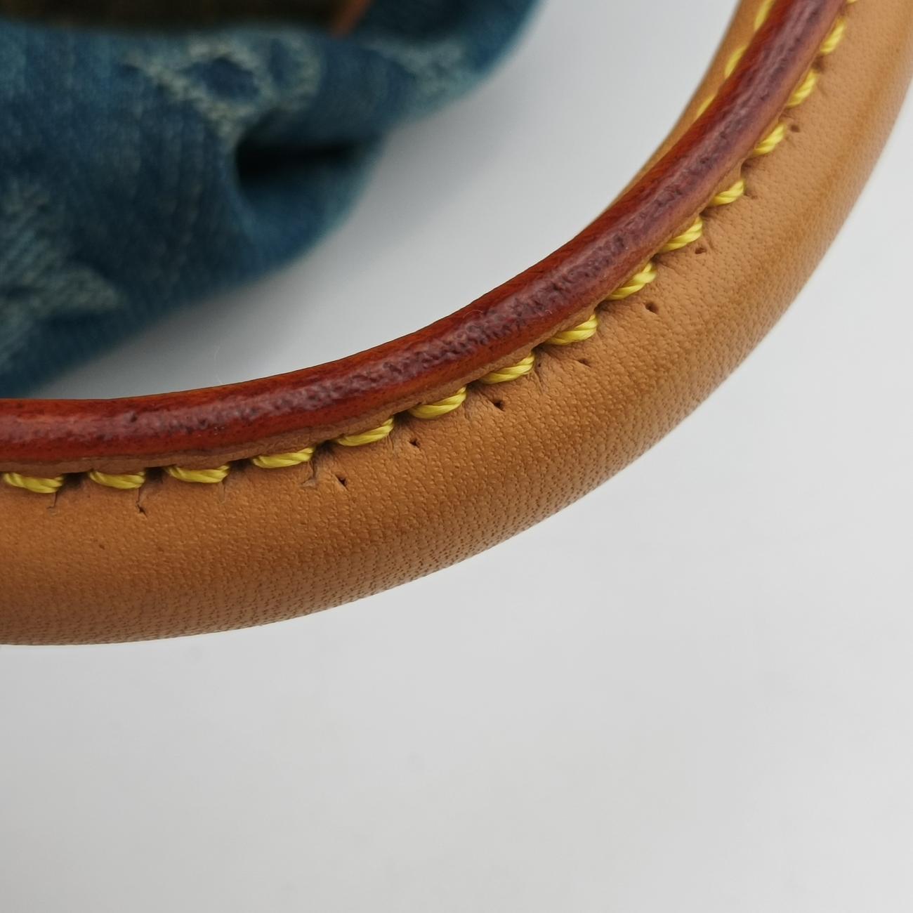 PrettyPretty Blue×Beige Monogram Denim M95020 プリーティ ブルー×ベージュ モノグラム デニム M95020 