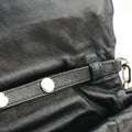 Double Flap Black Leather BR5036  ダブル フラップ ブラック レザー BR5036  