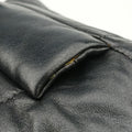 Double Flap Black Leather BR5036  ダブル フラップ ブラック レザー BR5036  