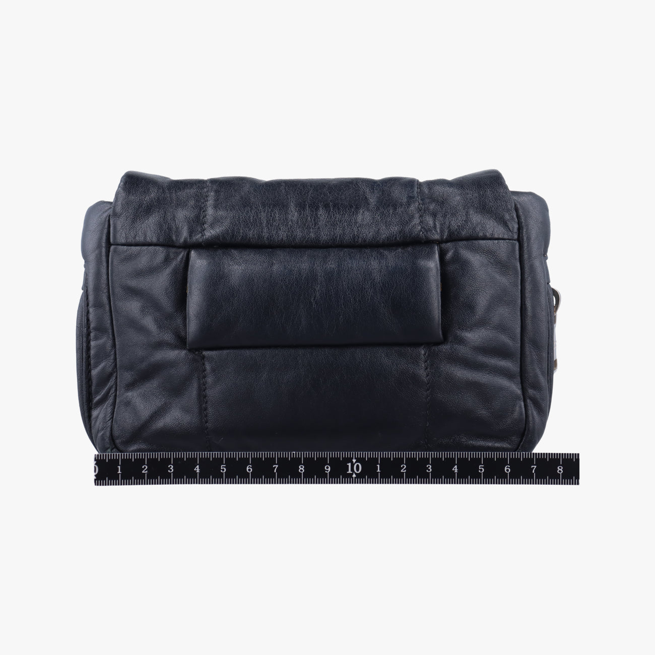 Double Flap Black Leather BR5036  ダブル フラップ ブラック レザー BR5036  