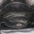 Double Flap Black Leather BR5036  ダブル フラップ ブラック レザー BR5036  