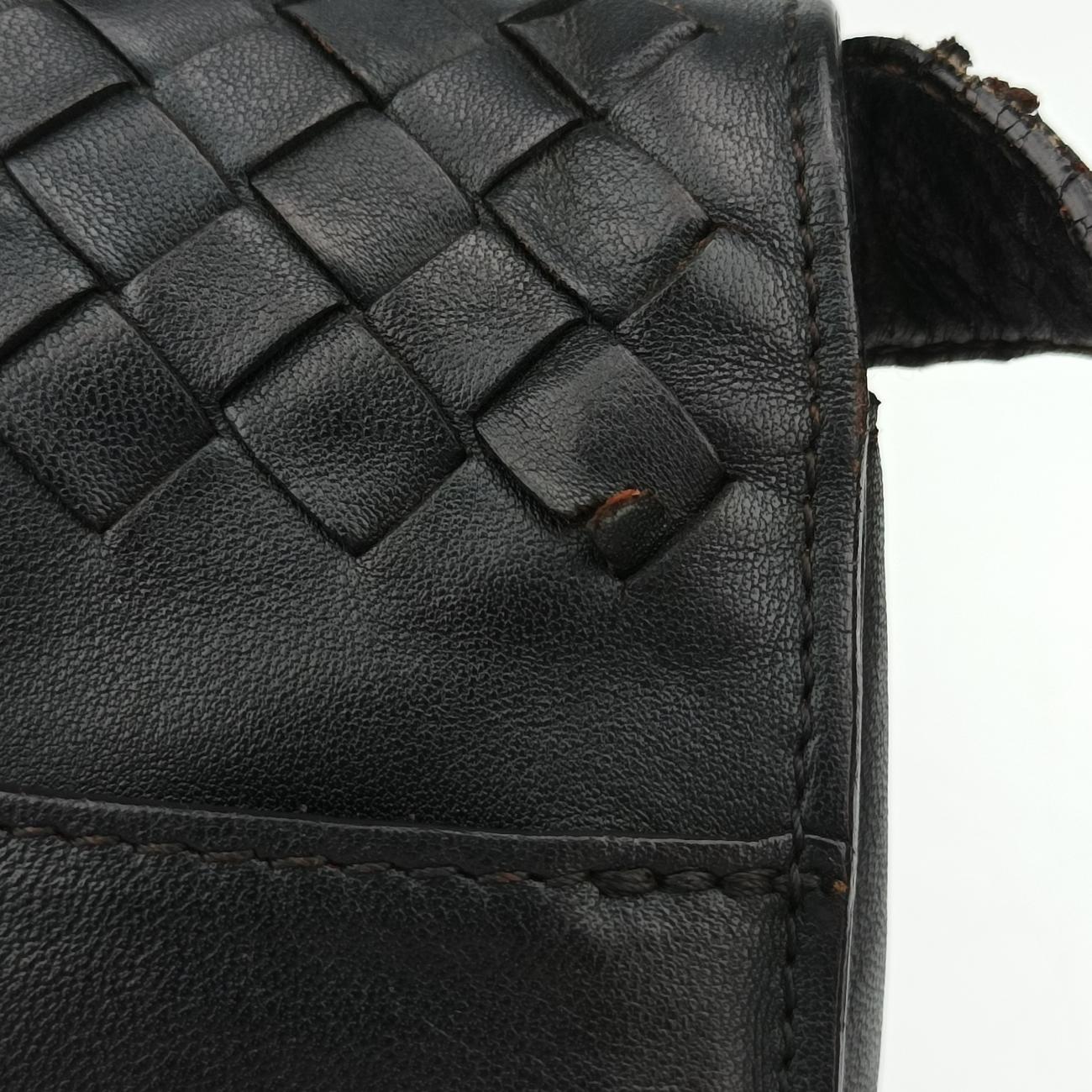 Intrecciato Black lambskin 10100101183AFR 9G00021357G818 703538イントレチャート ブラック ラムスキン 10100101183AFR 9G00021357G818 703538
