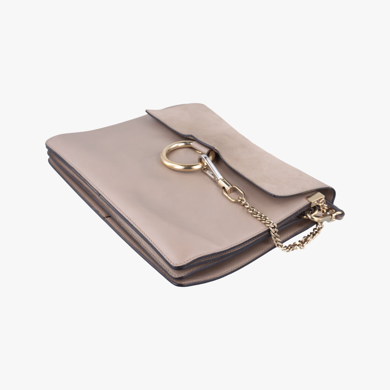 FAYE Brown Suede × leather 01.16.50.65フェイ ブラウン スエード×レザー 01.16.50.65