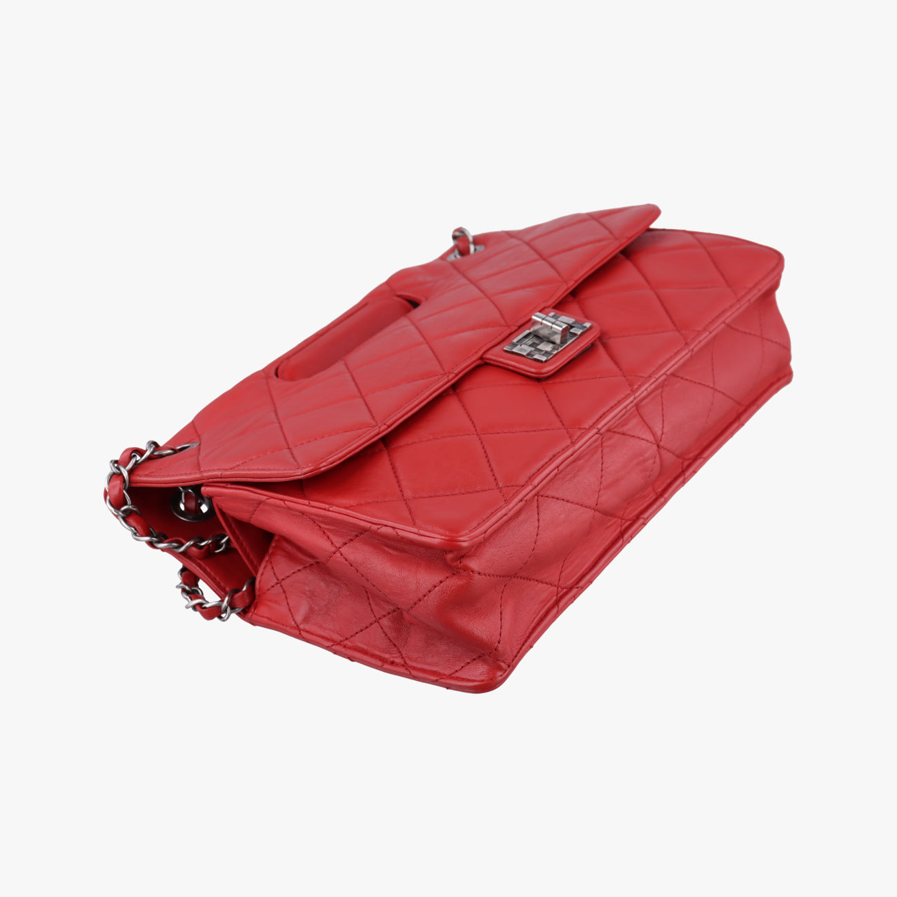 Paris-Byzance Take Away Flap Red lambskin A66738 15497714マトラッセ ターンロック 2.55 レッド ラムスキン A66738 15497714