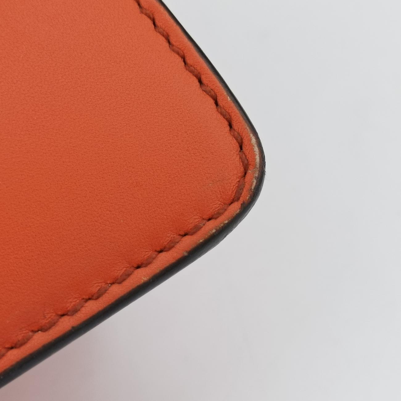 Sylvie Orange x Red x Navy Leather 421882 G022116905シルヴィ オレンジ×レッド×ネイビー レザー 421882 G022116905