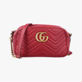 GG Marmont Red Leather 447632 G020990964GGマーモント レッド レザー 447632 G020990964