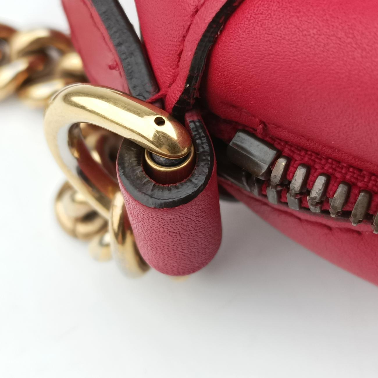 GG Marmont Red Leather 447632 G020990964GGマーモント レッド レザー 447632 G020990964