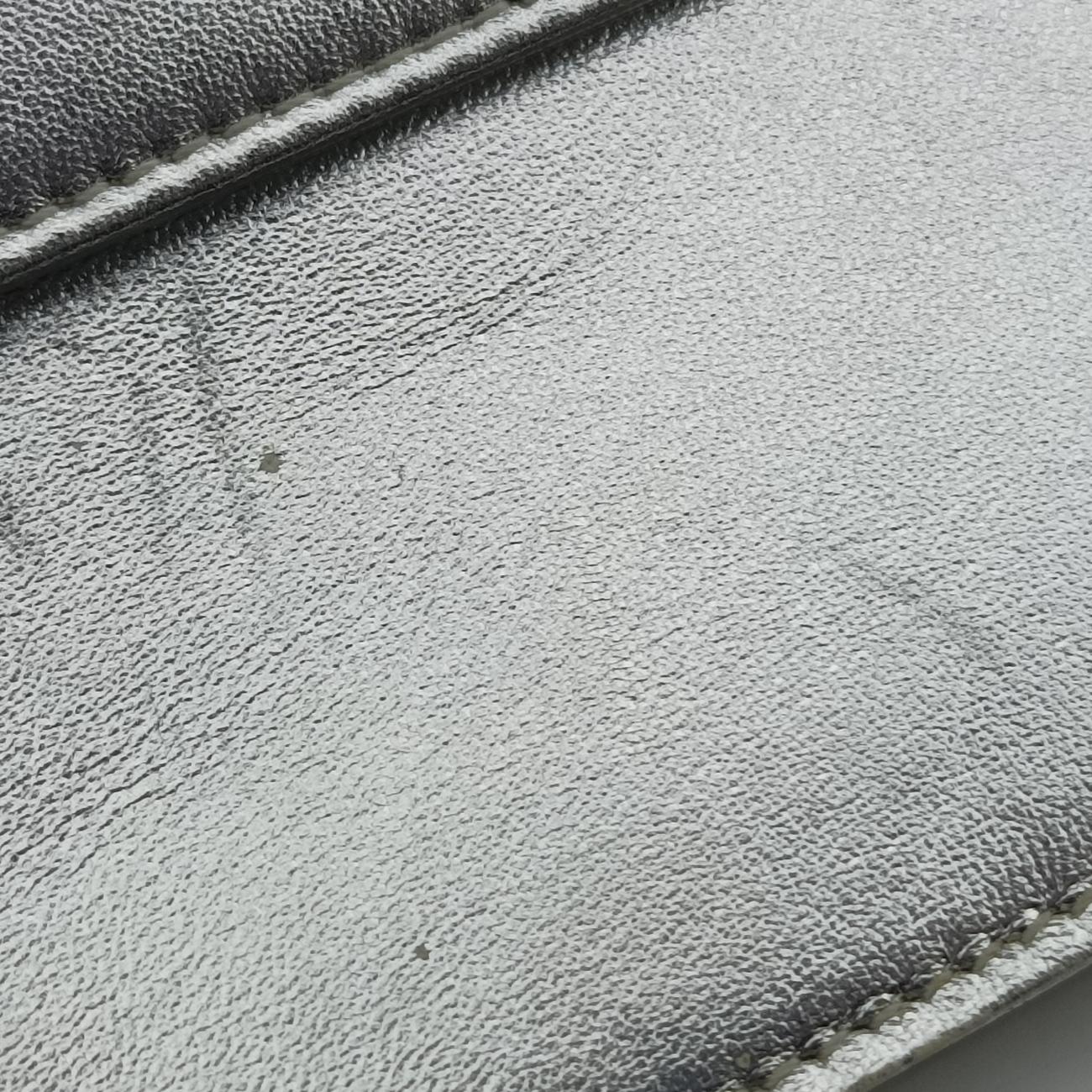 Embossed Logo Silver Canvas 8M0219 2289-8M0219-ZDK-089エンボス ロゴ シルバー キャンバス 8M0219 2289-8M0219-ZDK-089