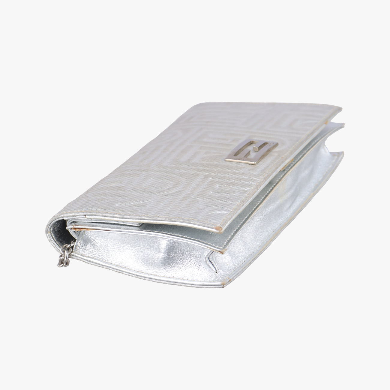 Embossed Logo Silver Canvas 8M0219 2289-8M0219-ZDK-089エンボス ロゴ シルバー キャンバス 8M0219 2289-8M0219-ZDK-089